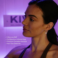 ‍Kiva Radiance™ Pro 3 Person Full Spectrum Infrared Sauna – Smart Wifi Control