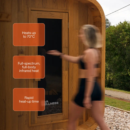 Outdoor Full Spectrum Infrared Sauna