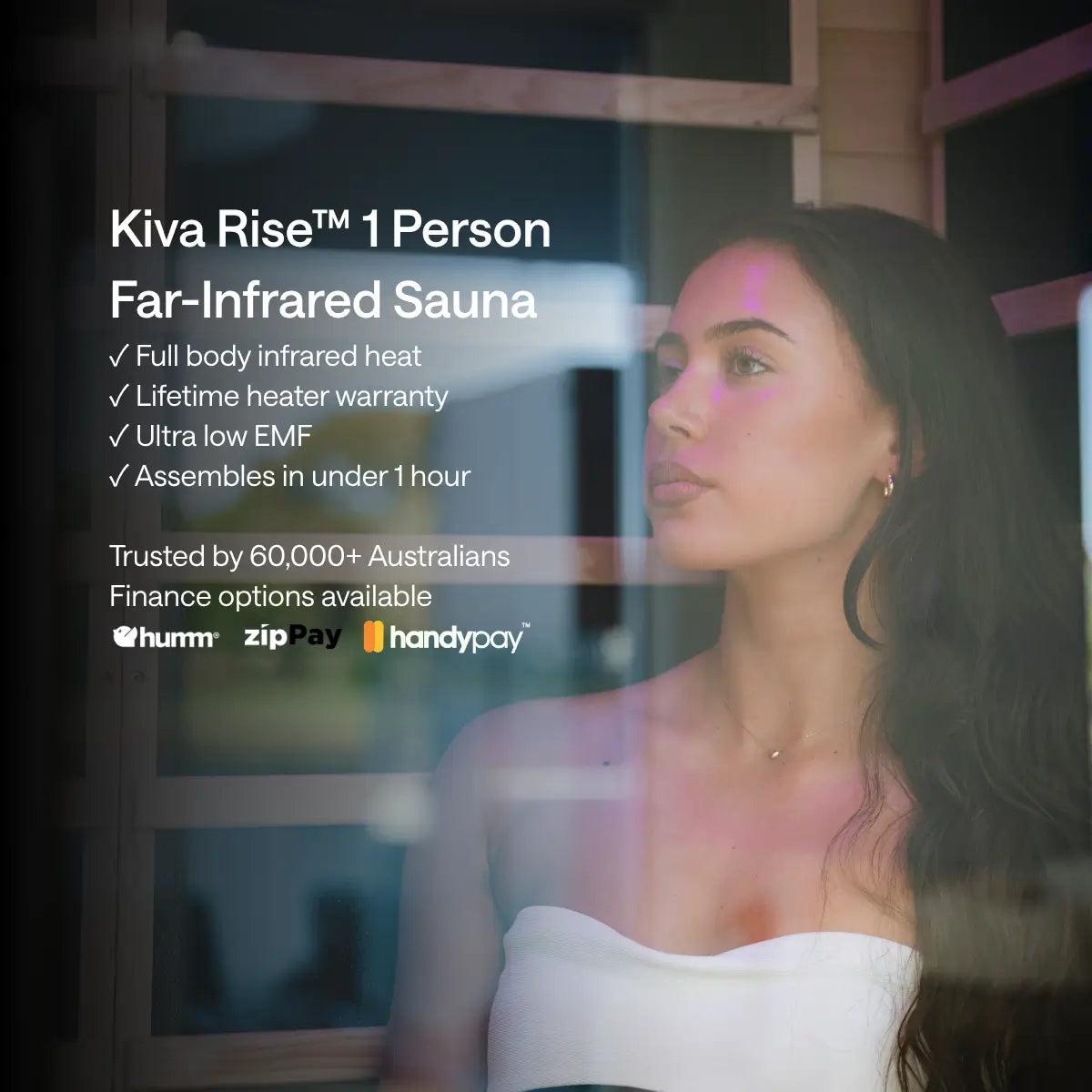 Rise 1 Person Far Infrared Sauna