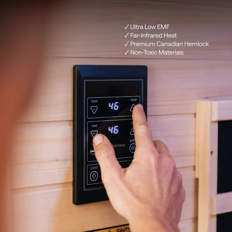 Kiva Rise™ 1 Person Far-Infrared Sauna