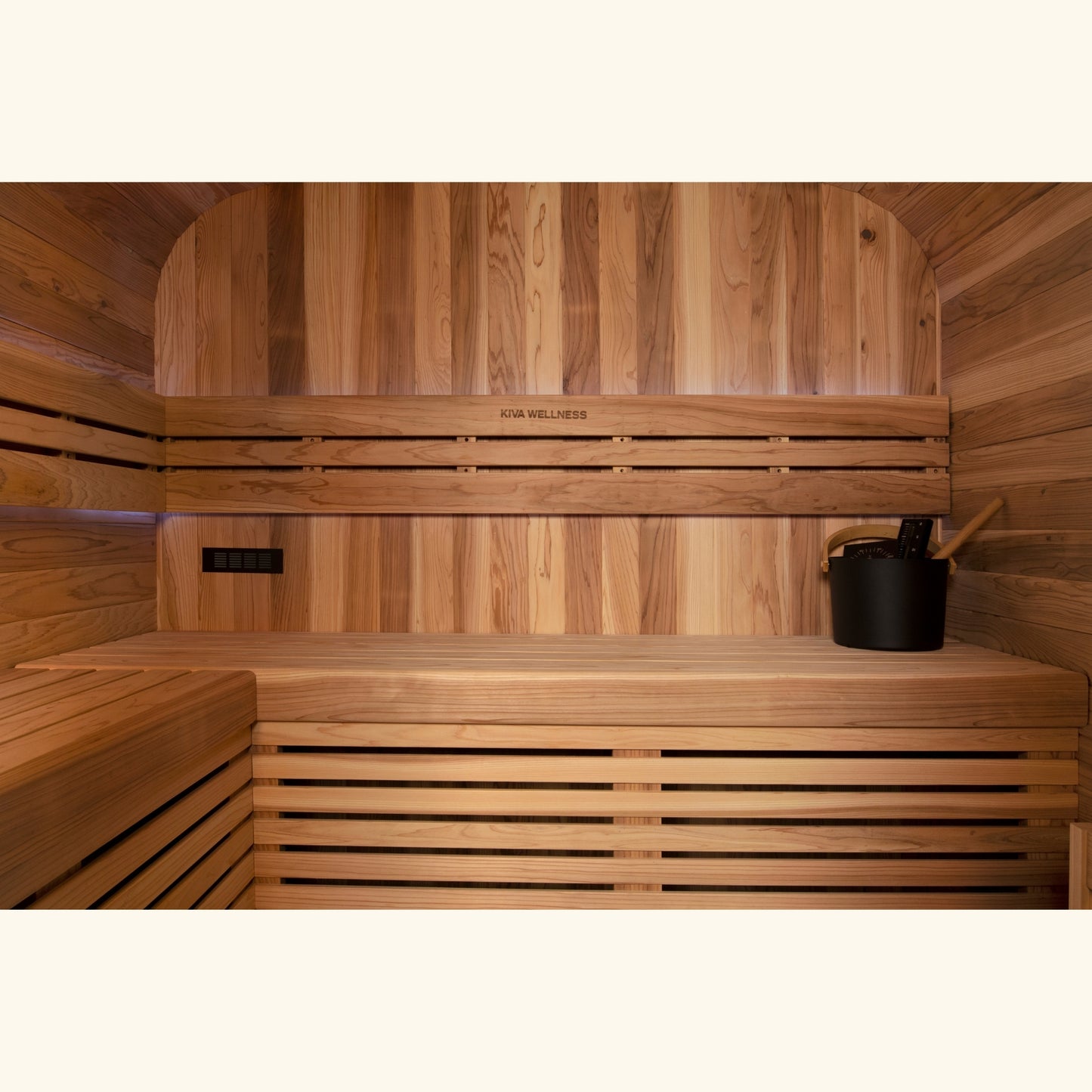 Ritual™ 6 Person Glass Front Outdoor Finnish Sauna