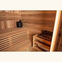 Ritual™ 6 Person Glass Front Outdoor Finnish Sauna