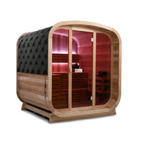 Ritual™ 6 Person Glass Front Outdoor Finnish Sauna