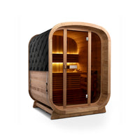 Ritual™ 2 Person Glass Front Outdoor Finnish Sauna