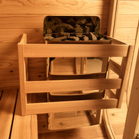 Ritual™ 2 Person Glass Front Outdoor Finnish Sauna
