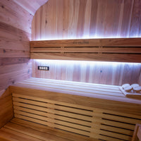 Ritual™ 2 Person Glass Front Outdoor Finnish Sauna