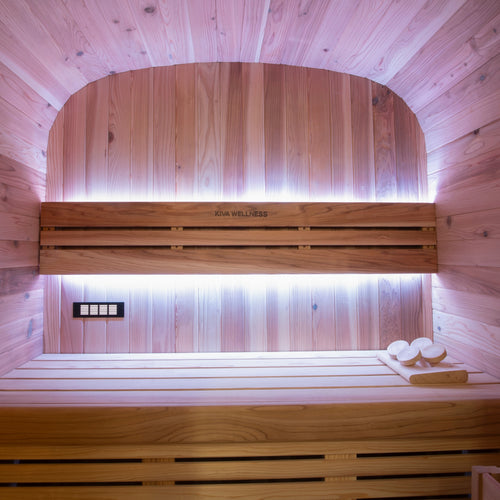 Ritual™ 2 Person Glass Front Outdoor Finnish Sauna