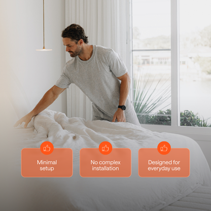 ‍Kiva Circadian Sleep Pod ® - Cooling Mattress Topper