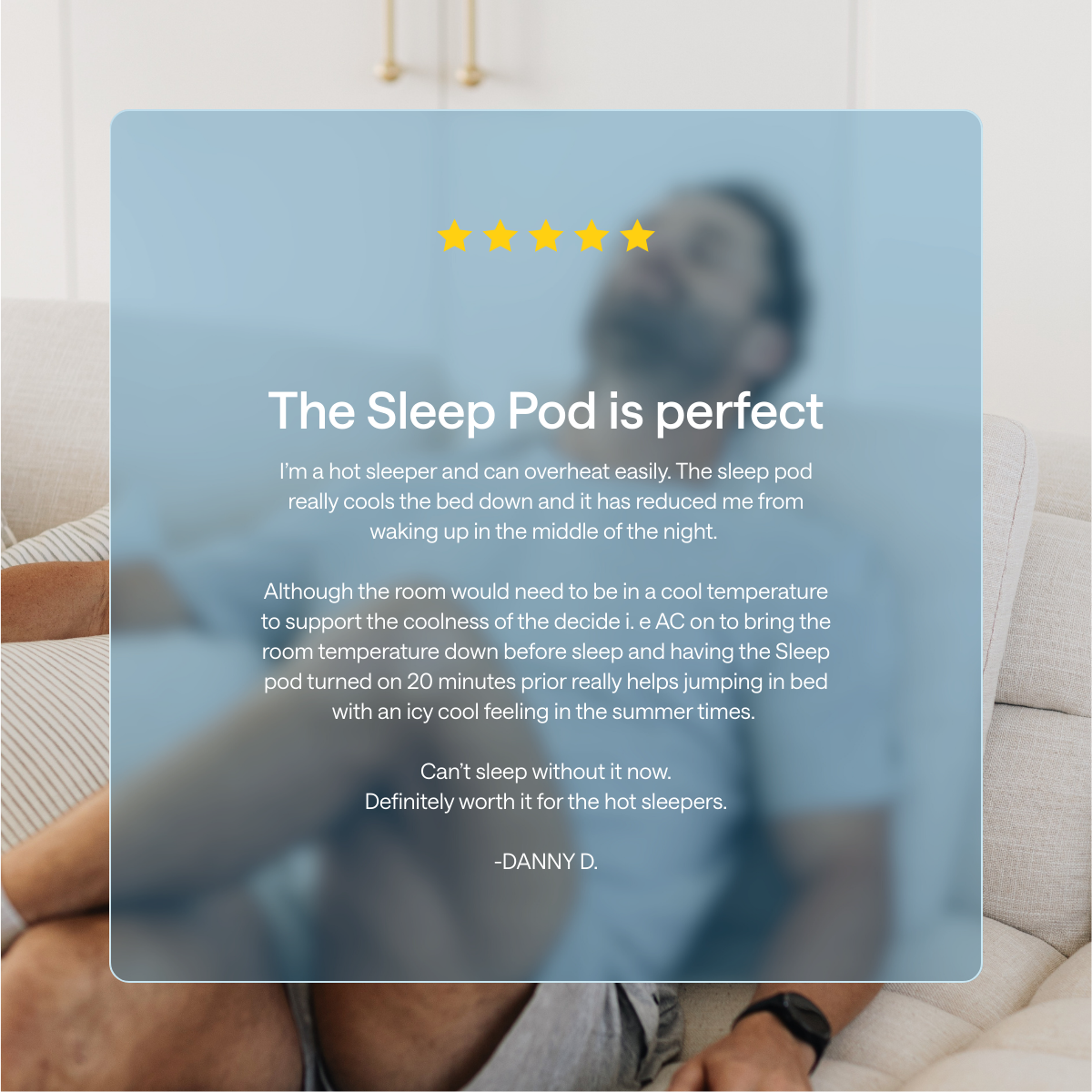 ‍Kiva Circadian Sleep Pod ® - Cooling Mattress Topper